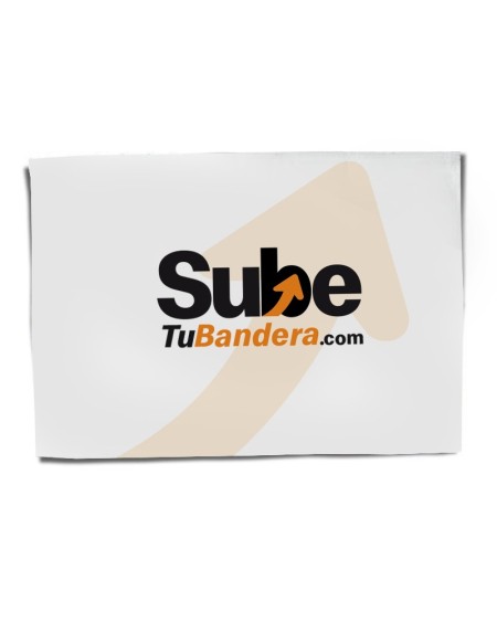 Bandera cosida alrededor